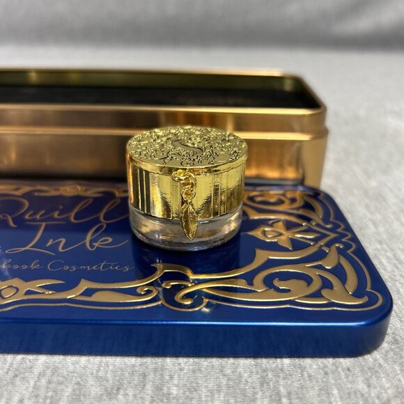 Storybook Cosmetics Quill & Ink Eyeliner Set NEW in Tin - Black with Tools - Picture 13 of 16